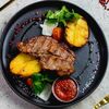 Свиной стейк с печеным картофелем в Edateca Едатека по цене 690