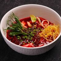 Борщ паназиатский с морепродуктами в Kitchen lab