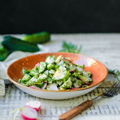 Овощной салат с грядки в Пряности & Радости на Васильевском по цене 370