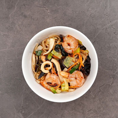 Мазесоба с морепродуктами в Токио Рамен по цене 660 ₽