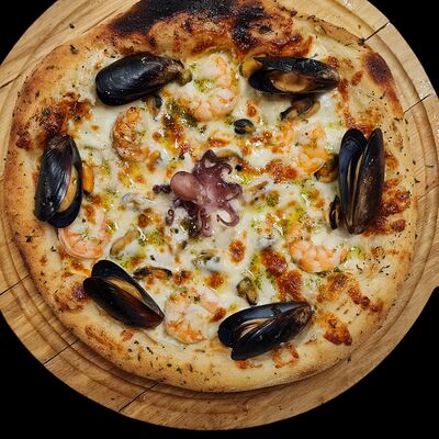 Пицца Морская в Карфаген по цене 1300 ₽