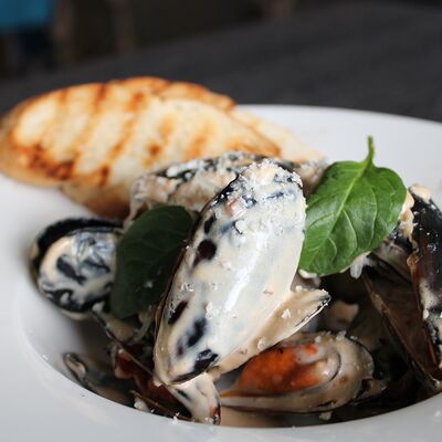 Мидии По-неаполитански в соусе Горгонзола в Чо? Капчо! по цене 590