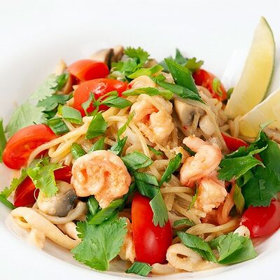 Спагетти Том ям в Сыто Пьяно по цене 545 ₽