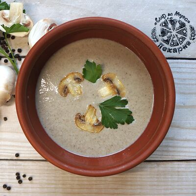 Крем-суп грибной в Сыр да мука по цене 400 ₽