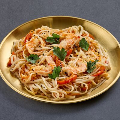 Wok Удон Чилис креветками в Нагамаки по цене 610 ₽