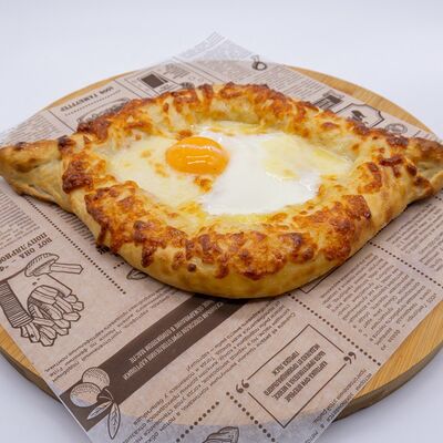 Хачапури по-аджарски с мясом в Жарево24 по цене 790 ₽