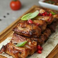 Шашлык из cвинoй шейки в Mr Appetite