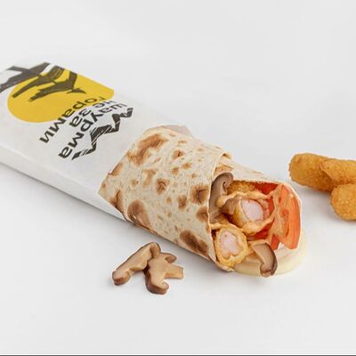 Шаурма Том ям с креветками в Шаурма не за горами по цене 530 ₽