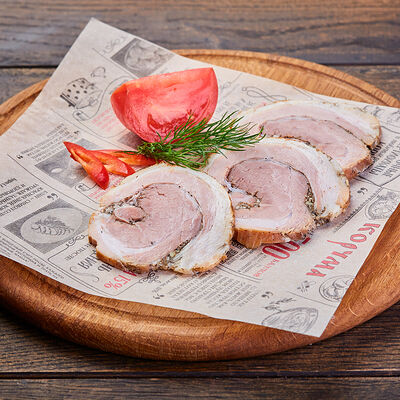 Рулет из сала в Корчма по цене 390 ₽