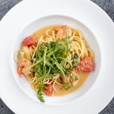 Лингвини с креветкамив Bb Grill по цене 960 ₽