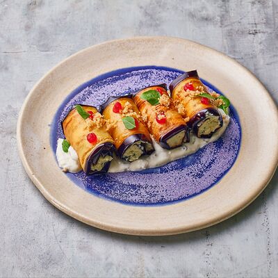 Кручёные баклажаны с надуги и мятойв Мамука по цене 510 ₽