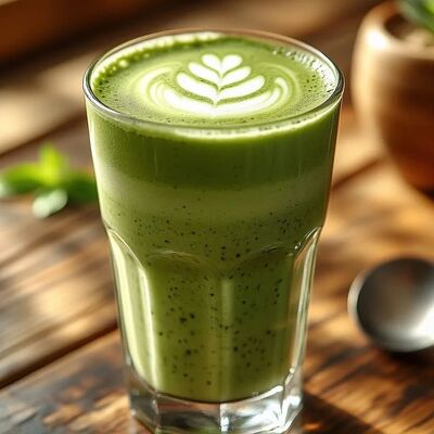 Матча латте в Mornis Корейская кухня по цене 390 ₽