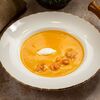 Тыквенный крем-суп с креветками и сыром Рикотта в Чакапули по цене 690