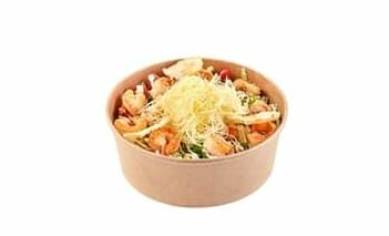 Цезарь Box с креветками в Кебаб в лаваше по цене 379 ₽