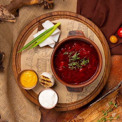 Борщ в Усадьба Банная по цене 600 ₽