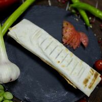 Шашлык cвинoй в лаваше в Мясо Кубани