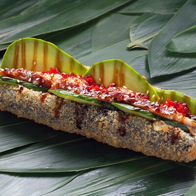Ролл Азия с угрём в Sushi Bar по цене 690 ₽