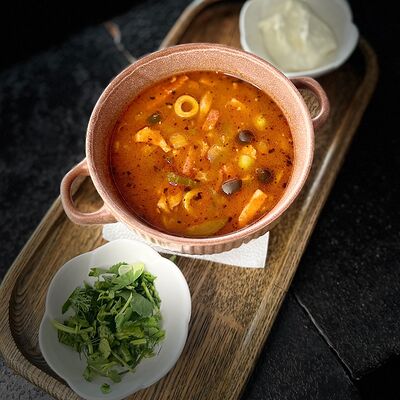 Солянка мясная в Шампур по цене 570 ₽