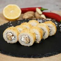 Кранч с угрем в Sensei Rolls