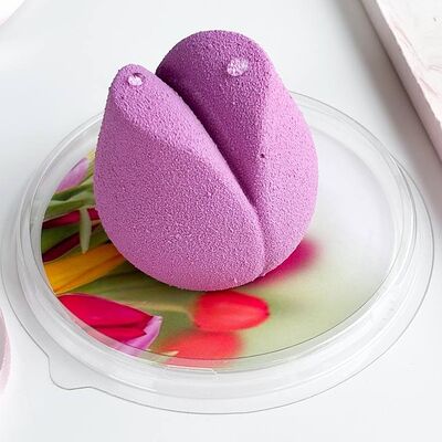 Муссовое пирожное Тюльпан к 8 Марта в Tortterry по цене 300