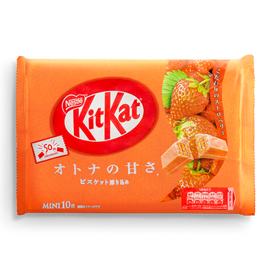 Батончик KitKat мини с клубникой в Кухня на районе по цене 825 ₽