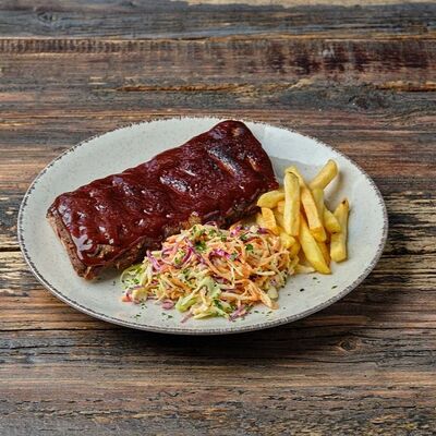 Ребра свиные Джек Дениэлсв BARak O’Mama по цене 890 ₽