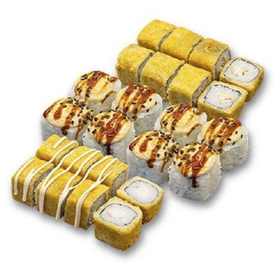 Сет Горячий подарок в Суши едут по цене 900 ₽