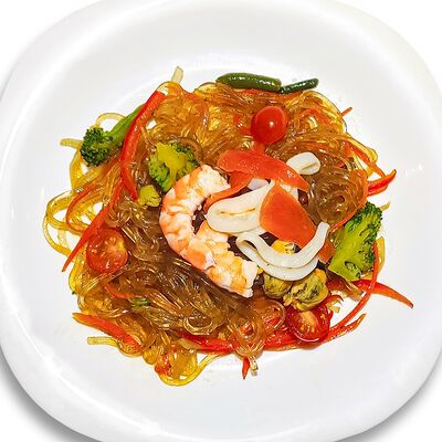 Харусаме с морепродуктами в Суши Хаус по цене 329 ₽