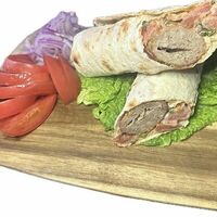 Дюрум в юхе с курицей (в лаваше) в DADLI на углях