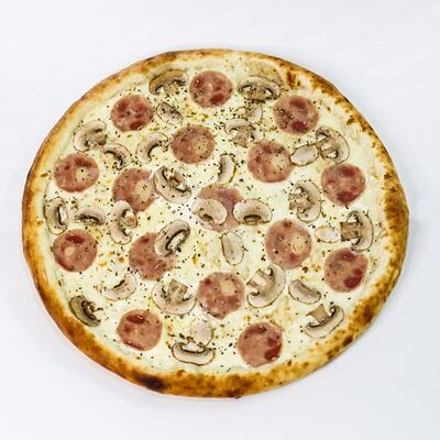 Пицца «Ветчина/грибы» 33 см в Фритюрница по цене 699 ₽