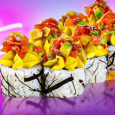 Сливочный тар-тар лосось в Суши бокс по цене 684 ₽