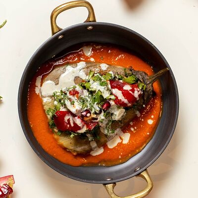 Баклажан с печеными овощами в Бакладжан по цене 620 ₽