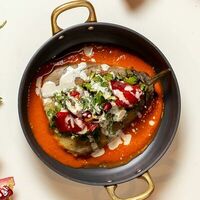 Баклажан с печеными овощами в Бакладжан