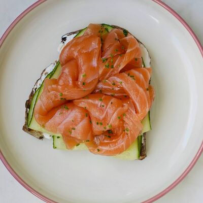 Тартин с форелью в Yumbaker gardens по цене 1275 ₽