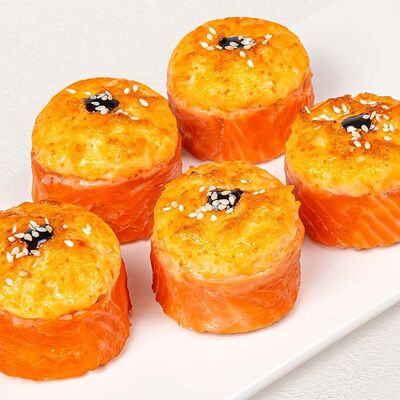 Ролл Лосось Биг с тигровой креветкой в Суши Wok по цене 589 ₽