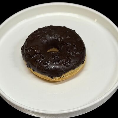 Пончик Donut в темном шоколадев Сувлаки на мжк по цене 248 ₽