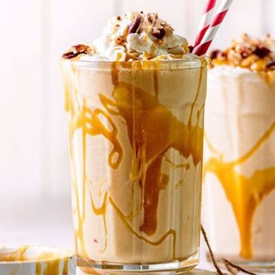  Милкшейк карамельный в Luffy Coffee & Art по цене 1500 ₸