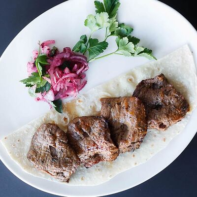 Шашлык из свинины в Шоти по цене 380