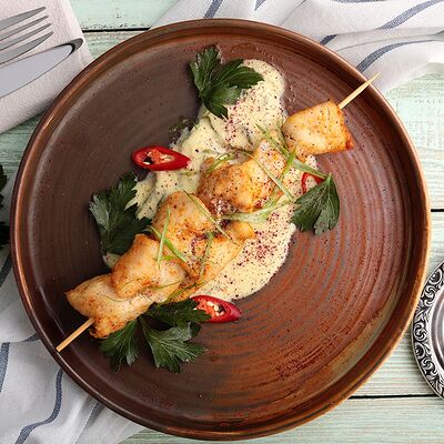 Шашлык из филе сома в Кавказ по цене 780