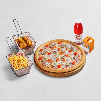 Комбо Мама, папа, я в ПиццаФабрика по цене 1545 ₽