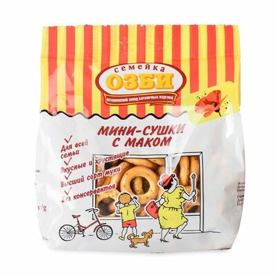 Сушка-мини Семейка Озби с маком в Азбука Вкуса Экспресс Меню по цене 51 ₽