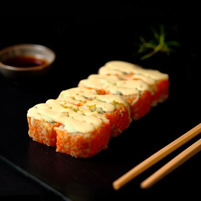 Ролл Калифорния санрайз в АКАРИ SUSHI по цене 893 ₽