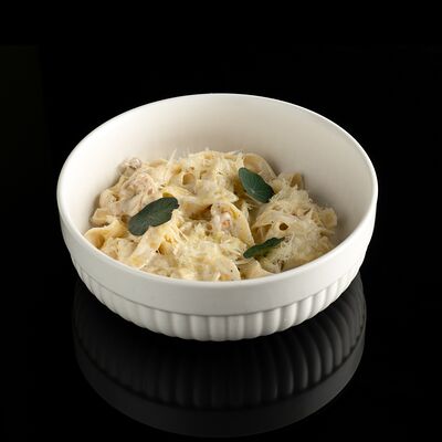 Тельятелле с белыми грибами и трюфельной пастой в Западный сад ! по цене 850 ₽