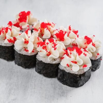 Ролл Сливочный с тамаго и огурцом в Yummy yummy по цене 155 ₽
