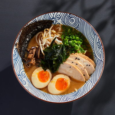 Мисо рамэн с цыпленком большой в ASIATIQ Ramen-Bar по цене 670 ₽