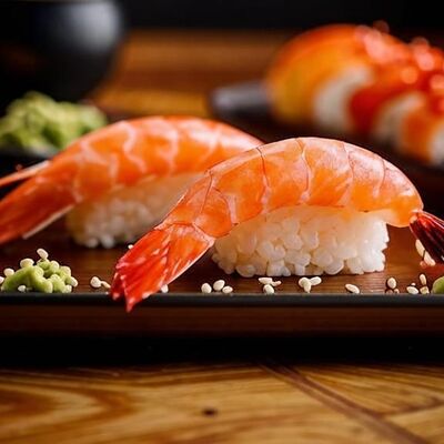 Суши с креветкой в Суши Ready по цене 159 ₽