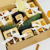 Новогодний корпоративный набор с чаем и орехами в Дарите красиво по цене 3890