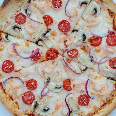 Том ям 25 см в Кафе Суши Ninja по цене 620 ₽