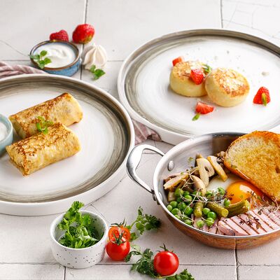 Сет завтрак №3 в Баклажан в ТЦ 