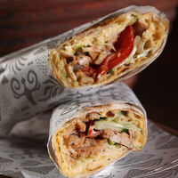 Марокканская шаурма с курицей в Kaf-Kas